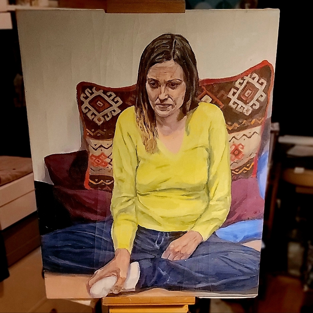 TODD GORDON Original Portrait Oil Painting